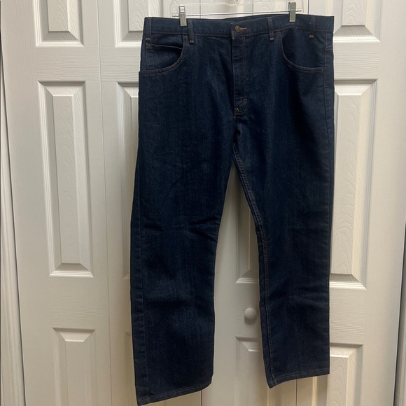 Lot of 2 Aramark Blue Denim Jeans Men’s 40Wx30L - Picture 6 of 10